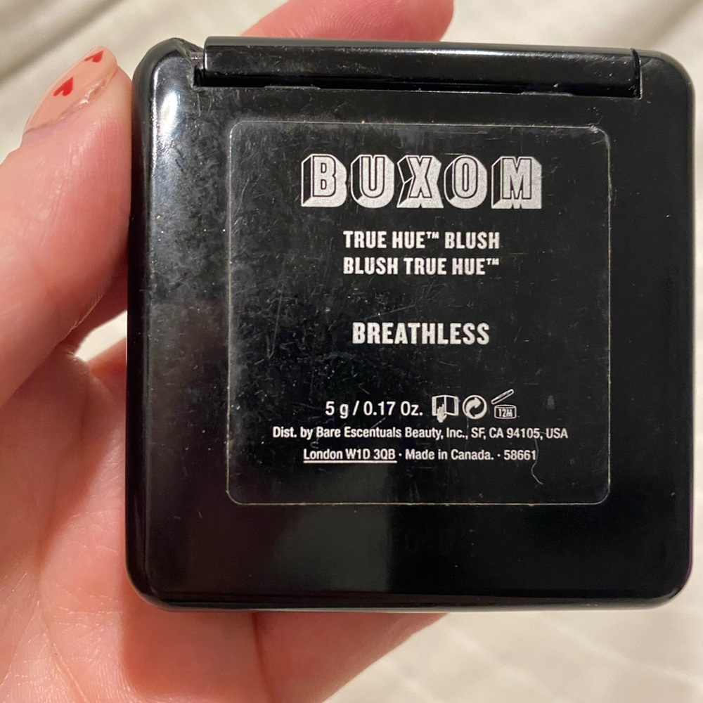 BUXOM blush in breathless